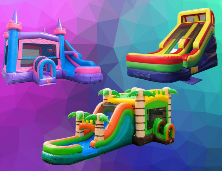 Slides & Bounce House Combos