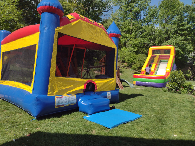 Slides & Bounce House Combos